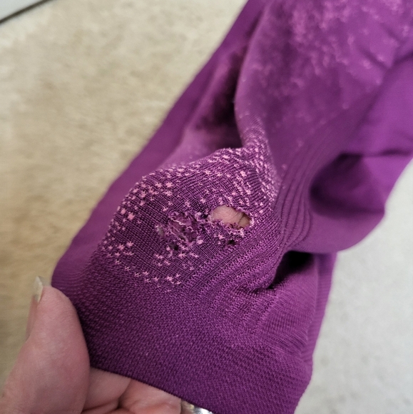 NWT Nike Women's Dri-FIT ADV Short-Sleeve Slim Fit Aura Top in Purple - Size XL - Picture 8 of 8